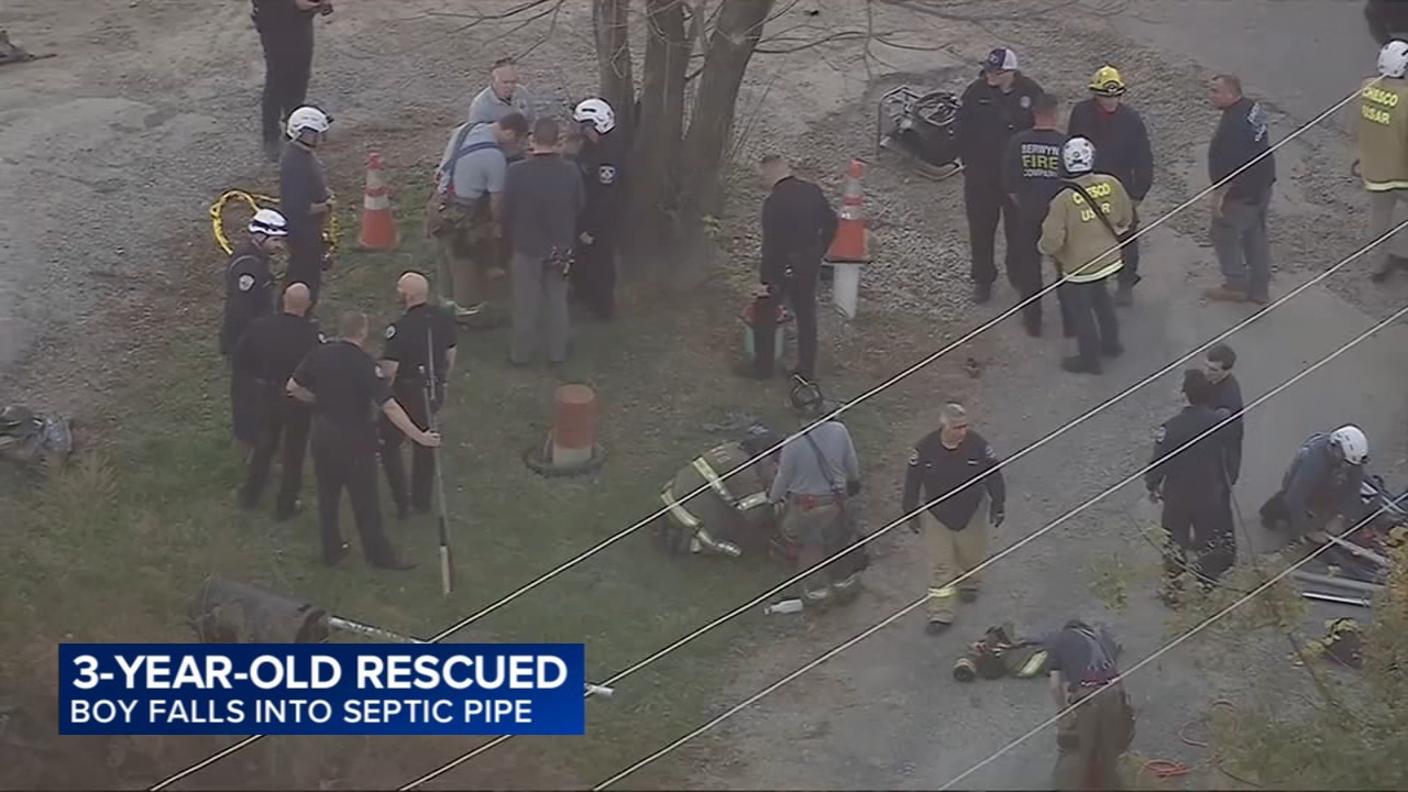 Young boy rescued after falling into septic pipe in West Goshen Township, Pennsylvania
— Winnetka Business news