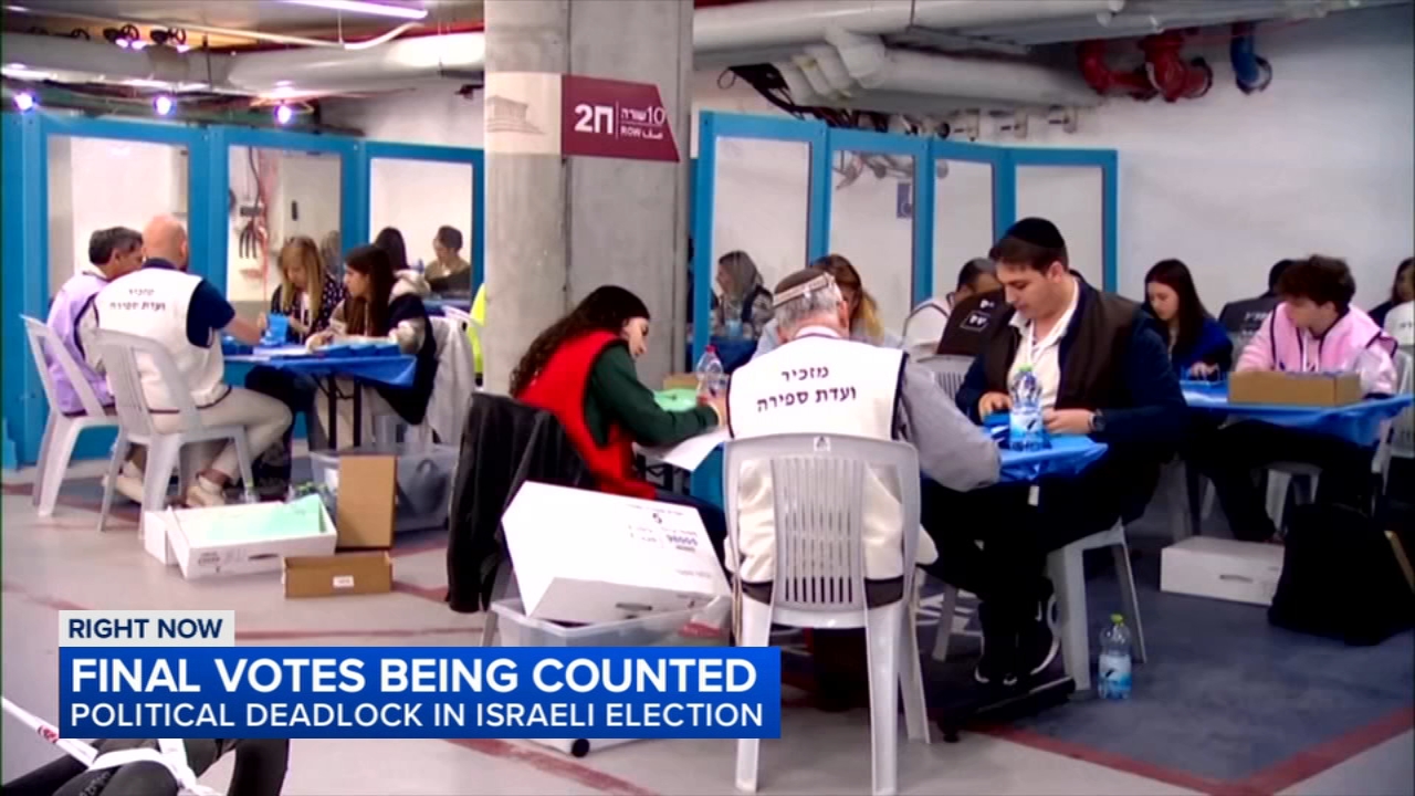 Who won the 2026 Israel election? Partial results indicate possible deadlock, Prime Minister Netanyahu alleges fraud
— ABC7 Chicago (WLS-TV)
